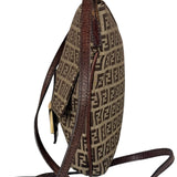 Fendi Canvas Monogram Zucchino Shoulder bag
