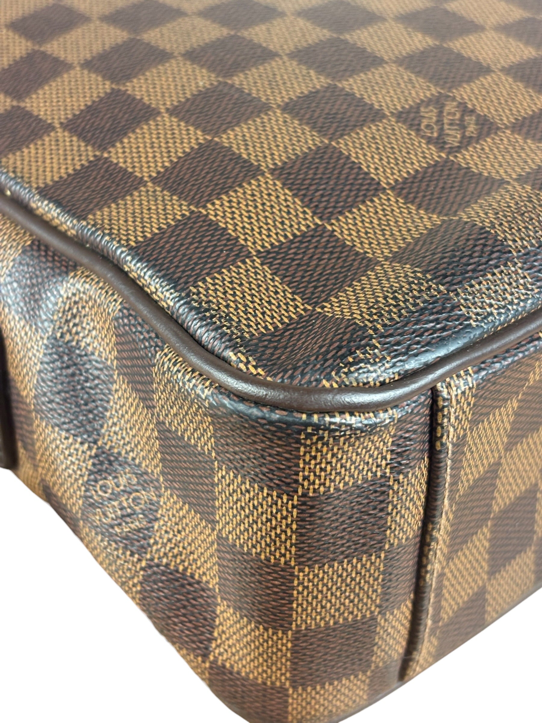 Louis Vuitton Damier Ebene Shelton Messenger Shoulder Bag MM