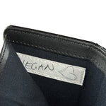 Vivienne Westwood Black Patent Croc Embossed Compact Wallet