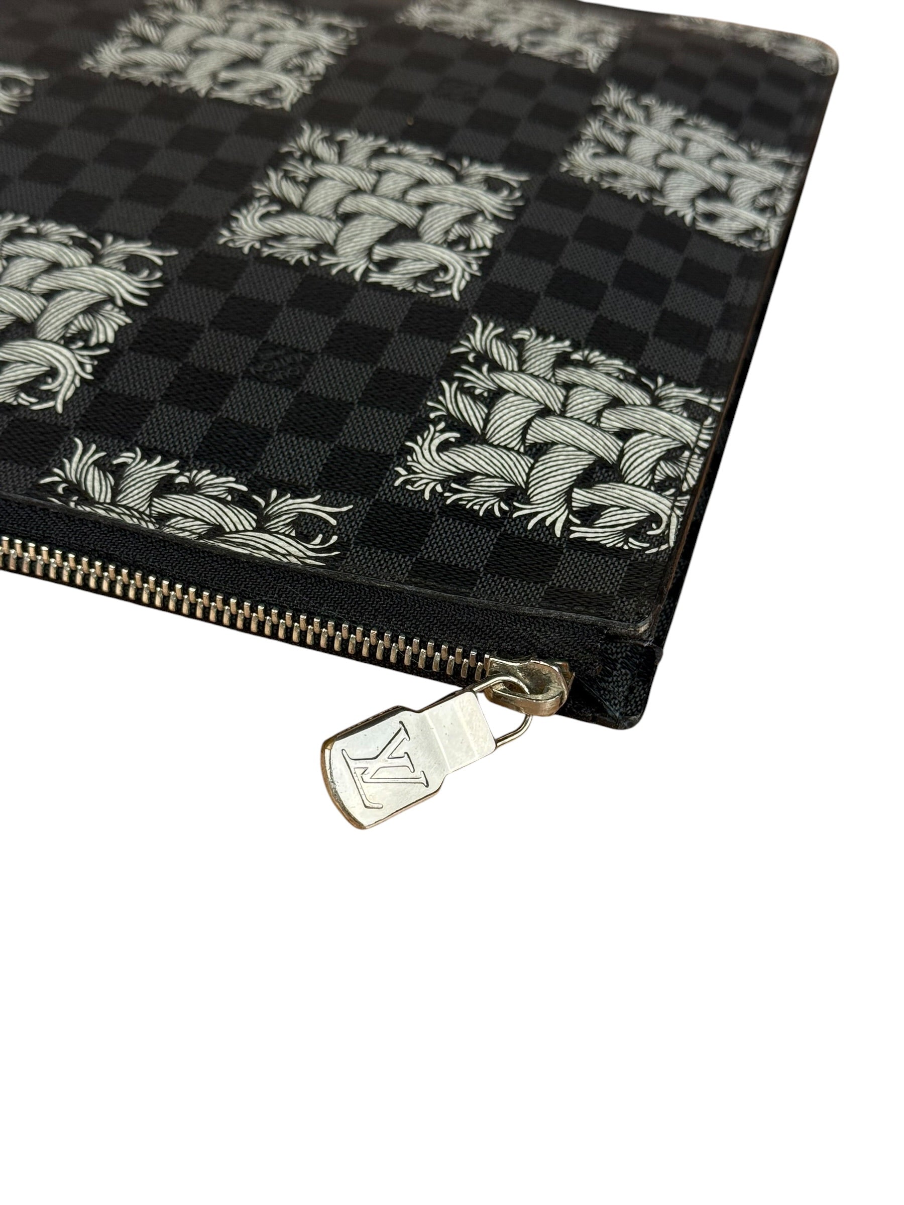 Louis Vuitton x Christopher Nemeth Damier Graphite Jour Pouch GM