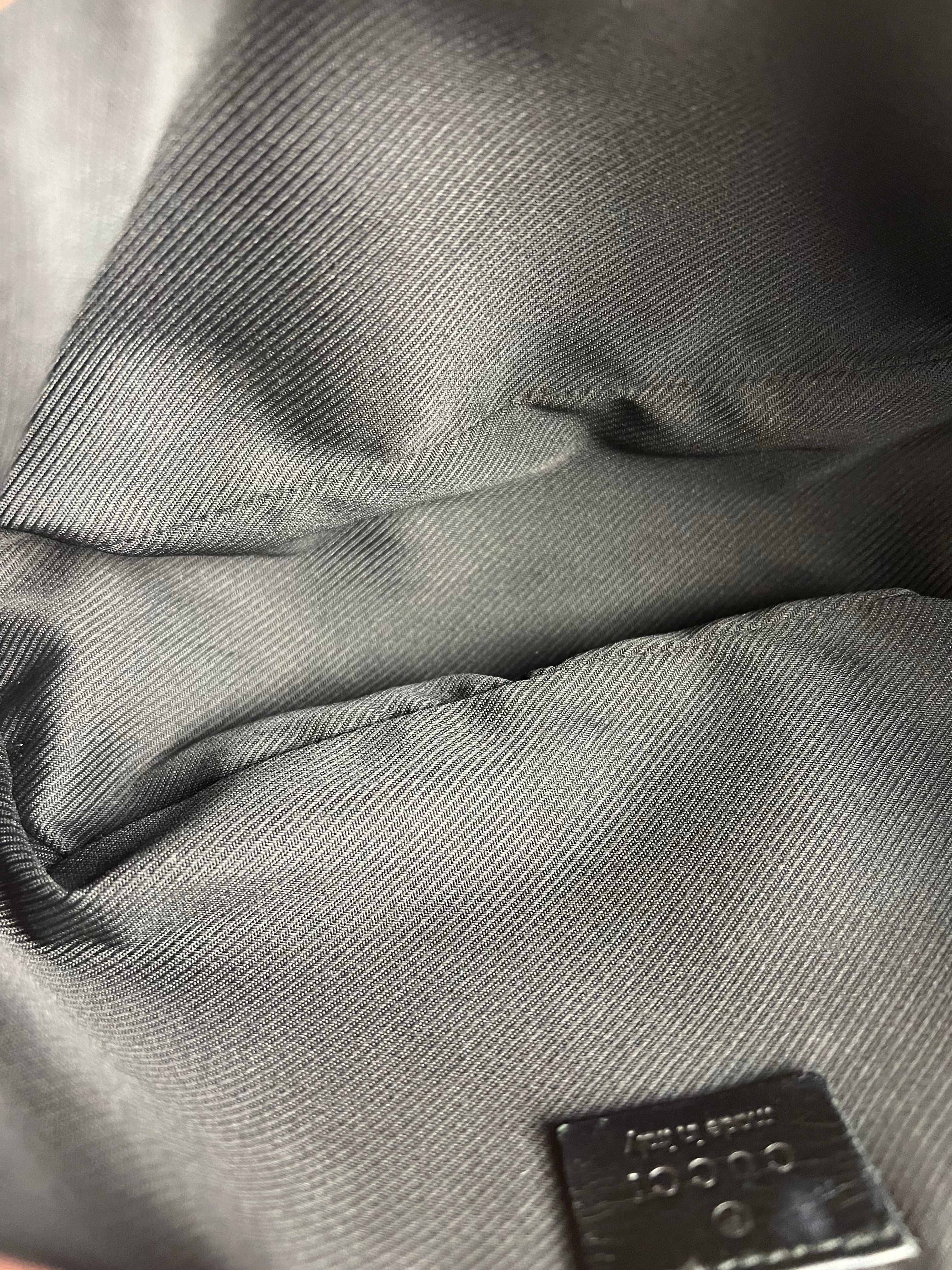 Gucci GG Canvas Pochette Black