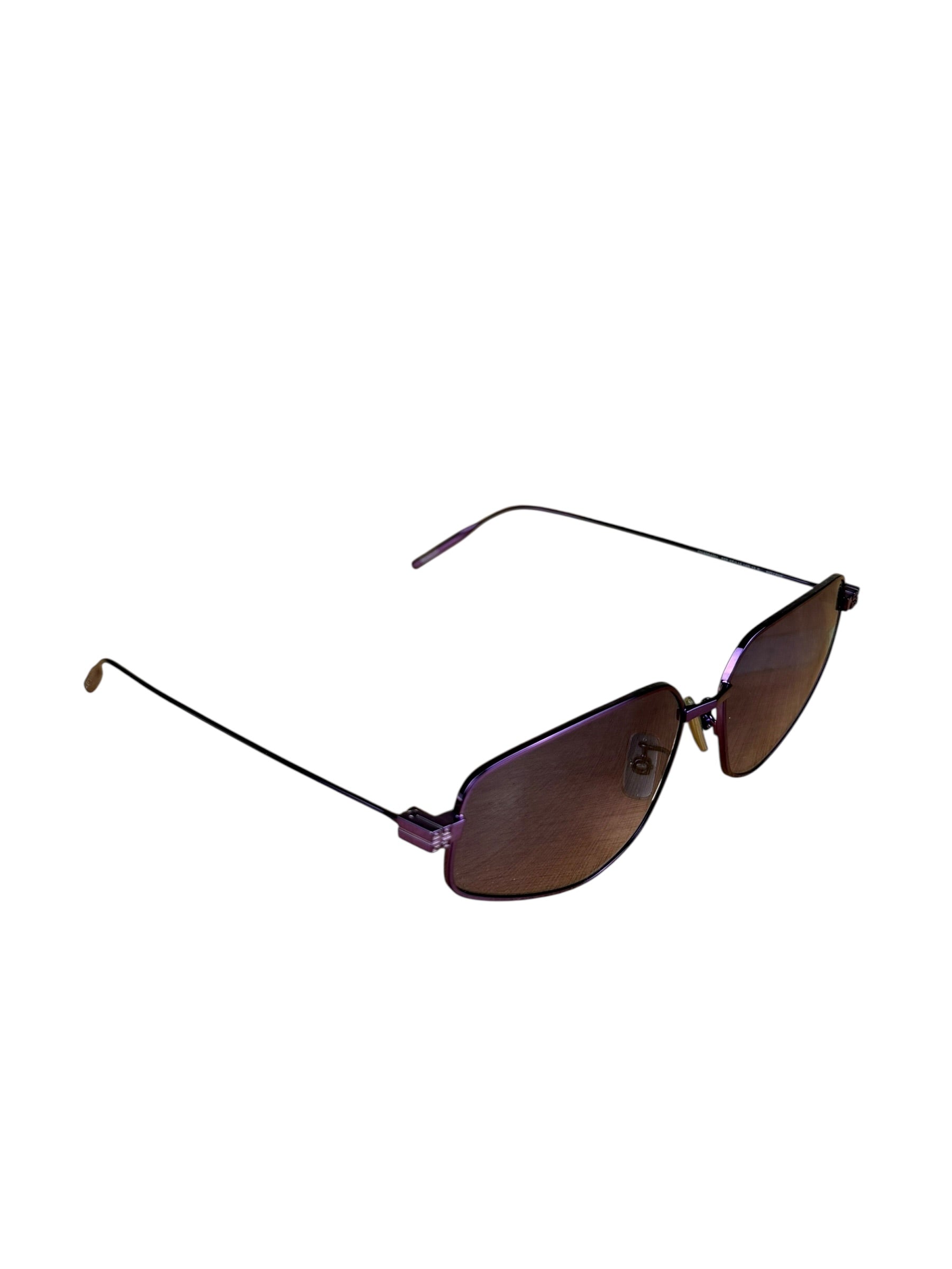 Givenchy Purple Metal Frame Sunglasses