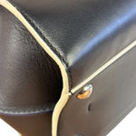 Fendi Black Leather 3 Jours Two-Way Bag