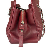 Chanel Burgundy Caviar Quilted Leather Tote 2010