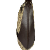 Gucci Brown GG Bamboo Amalfi Hobo Bag