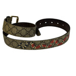 Gucci Beige GG Kingsnake Belt