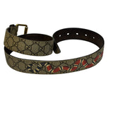 Gucci Beige GG Kingsnake Belt