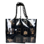 Chanel PVC Coco Window Tote Black 2003-04