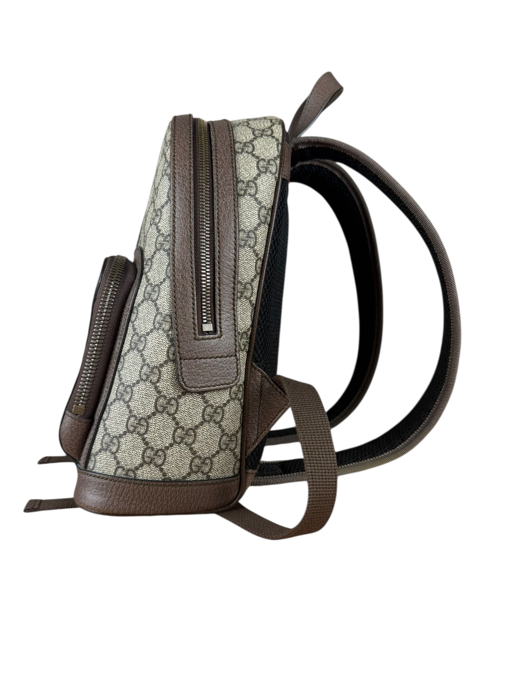 Gucci GG Ophidia Backpack Coated Canvas Small