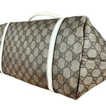 Gucci GG Joy Coated Canvas Tote Bag White/Beige