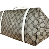 Gucci GG Joy Coated Canvas Tote Bag White/Beige