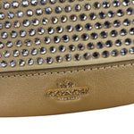 Coach Yellow Gold Mini Bucket Crystal Two-Way Bag