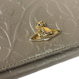 Vivienne Westwood Grey Long Flap Wallet