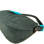 Fendi Green FF Cotton Baguette