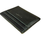 Yves Saint Laurent Leather Cardholder Navy Blue