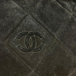Chanel Suede CC Matelasse Camera Bag '88