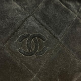 Chanel Suede CC Matelasse Camera Bag '88