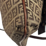 Fendi Canvas Monogram Zucchino Shoulder bag