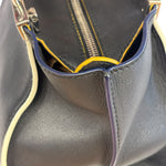 Fendi Black Leather 3 Jours Two-Way Bag