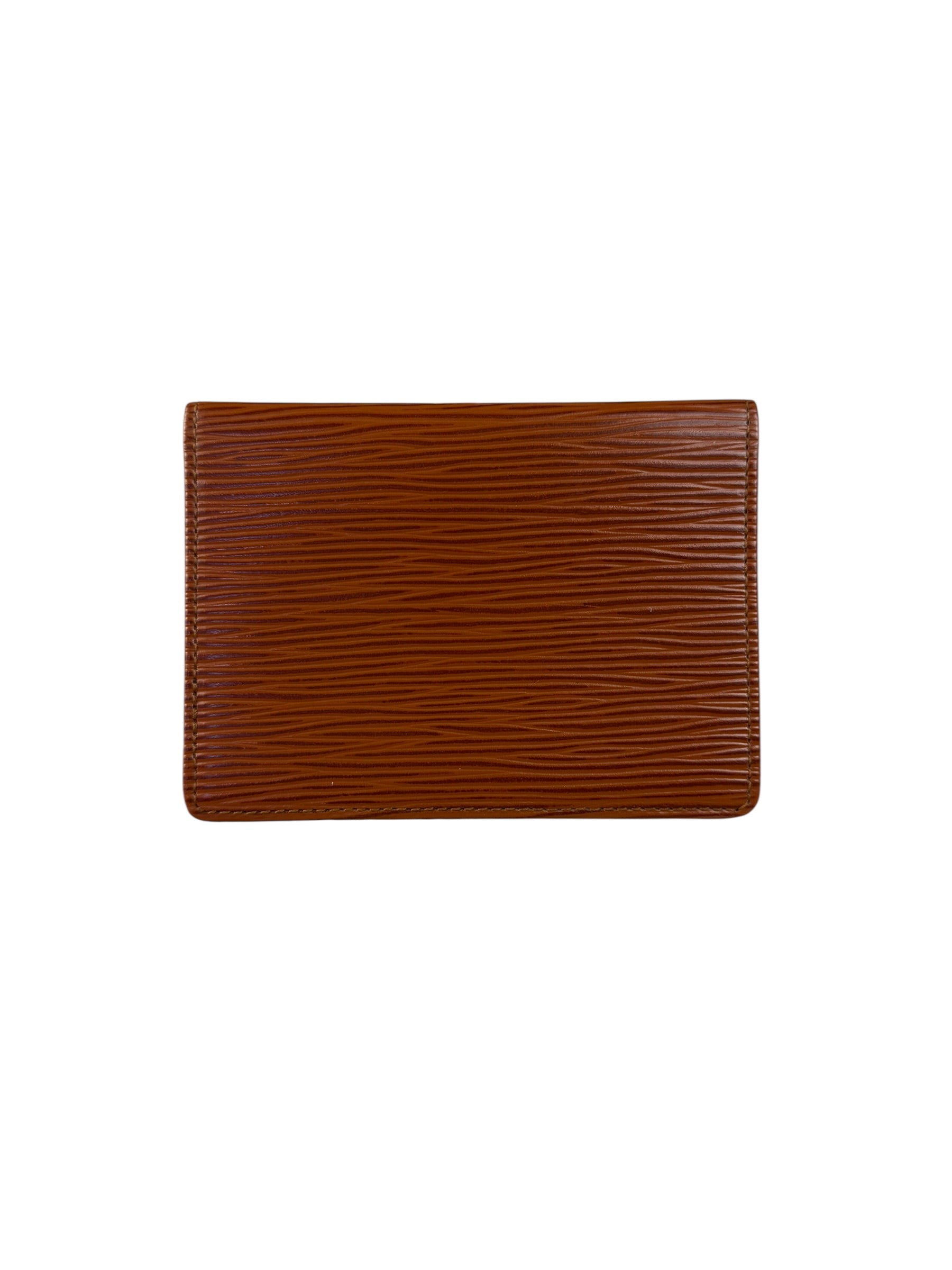 Louis Vuitton Brown Epi ID Holder