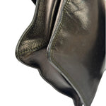 Chanel Vintage Metallic Bronze Lambskin Logo Messenger Bag 1997
