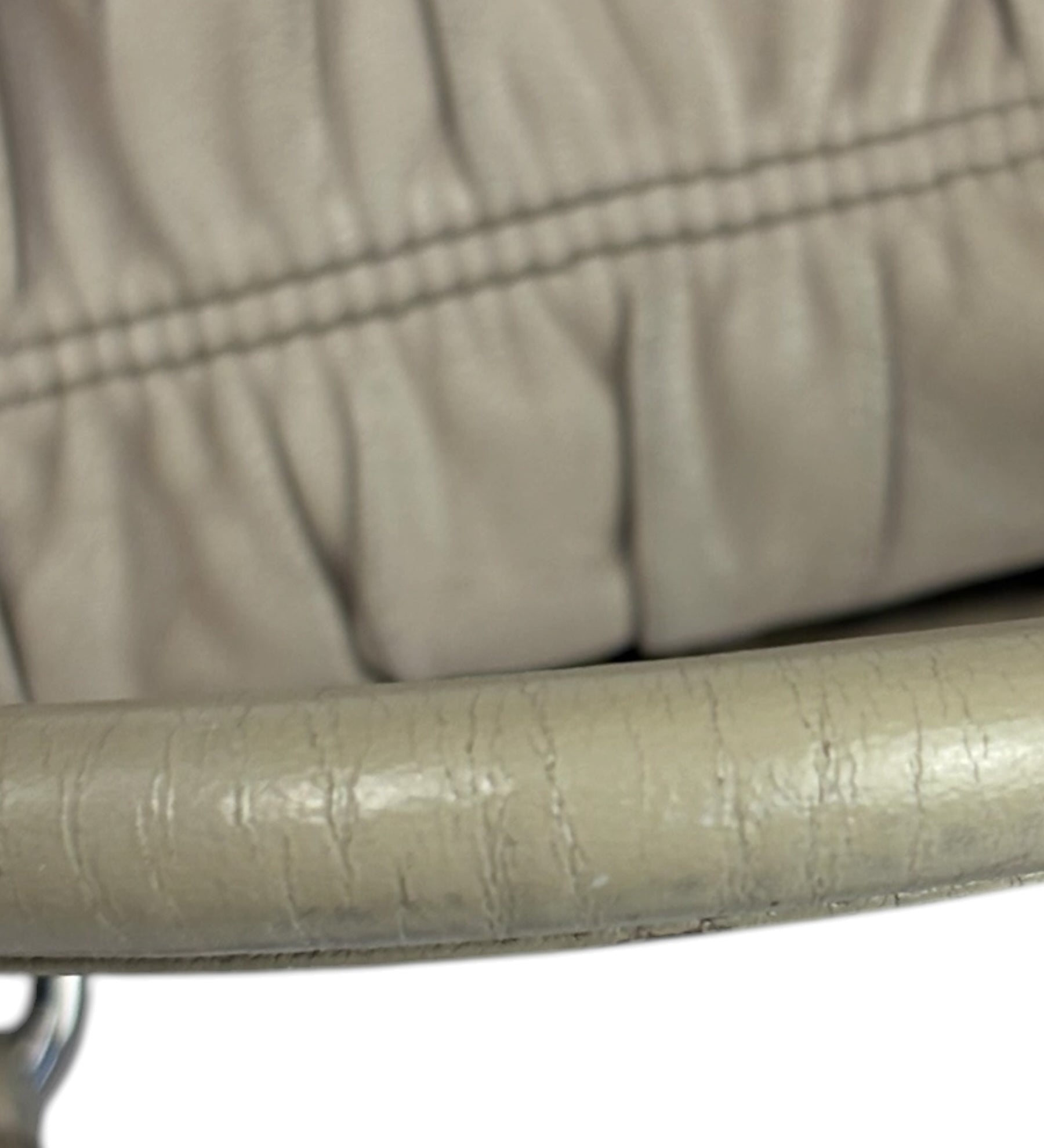 Prada Beige Leather Nappa Gaufre 2Way Handbag