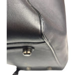 Coach Black Leather Trim Copper Carryall Two-Way Bag