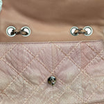Chanel Pink Leather Small Unlimited Stitch Flap Shoulder Bag 1999