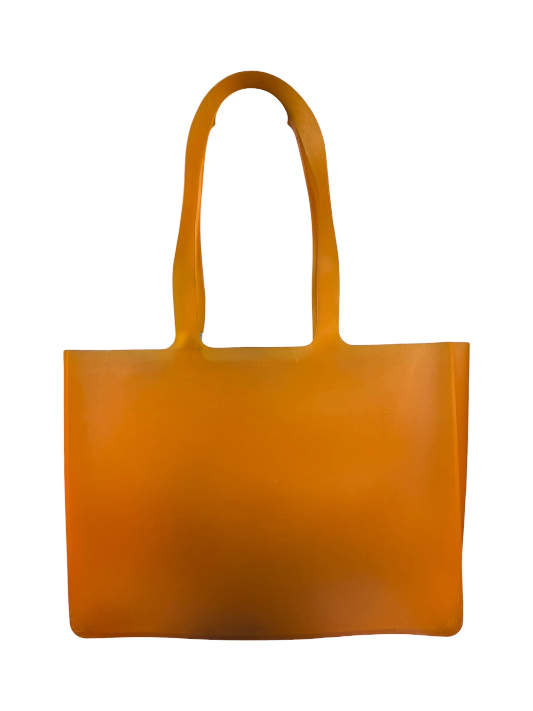 Chanel Orange Jelly Tote
