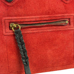 Celine Suede Luggage Phantom Tote Bag