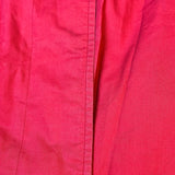 Burberry Vintage Red/Navy Check Mid Length Coat