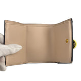 Fendi F Nude Pink Micro Trifold Wallet
