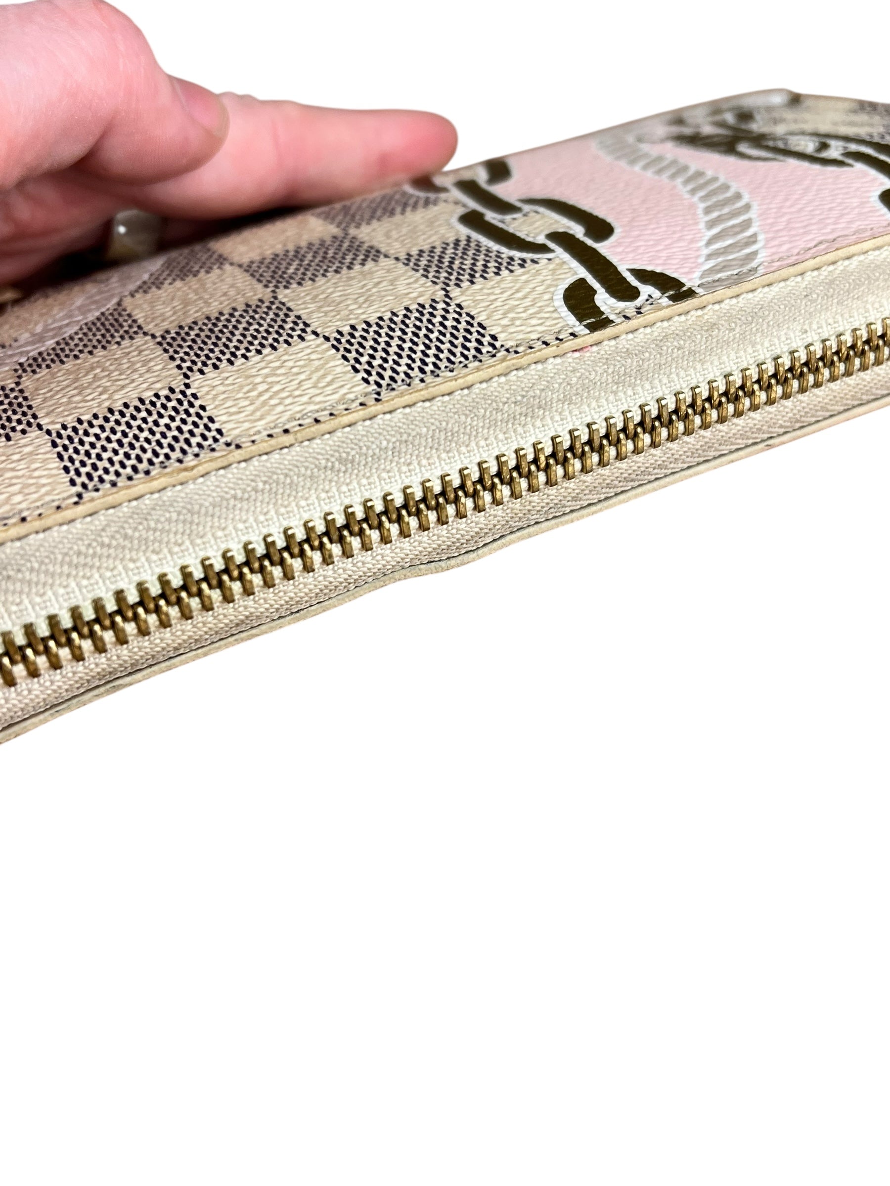 Louis Vuitton Zippy Wallet Limited Edition Nautical Damier