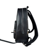 Coach Black Crossgrain Leather Wade Backpack