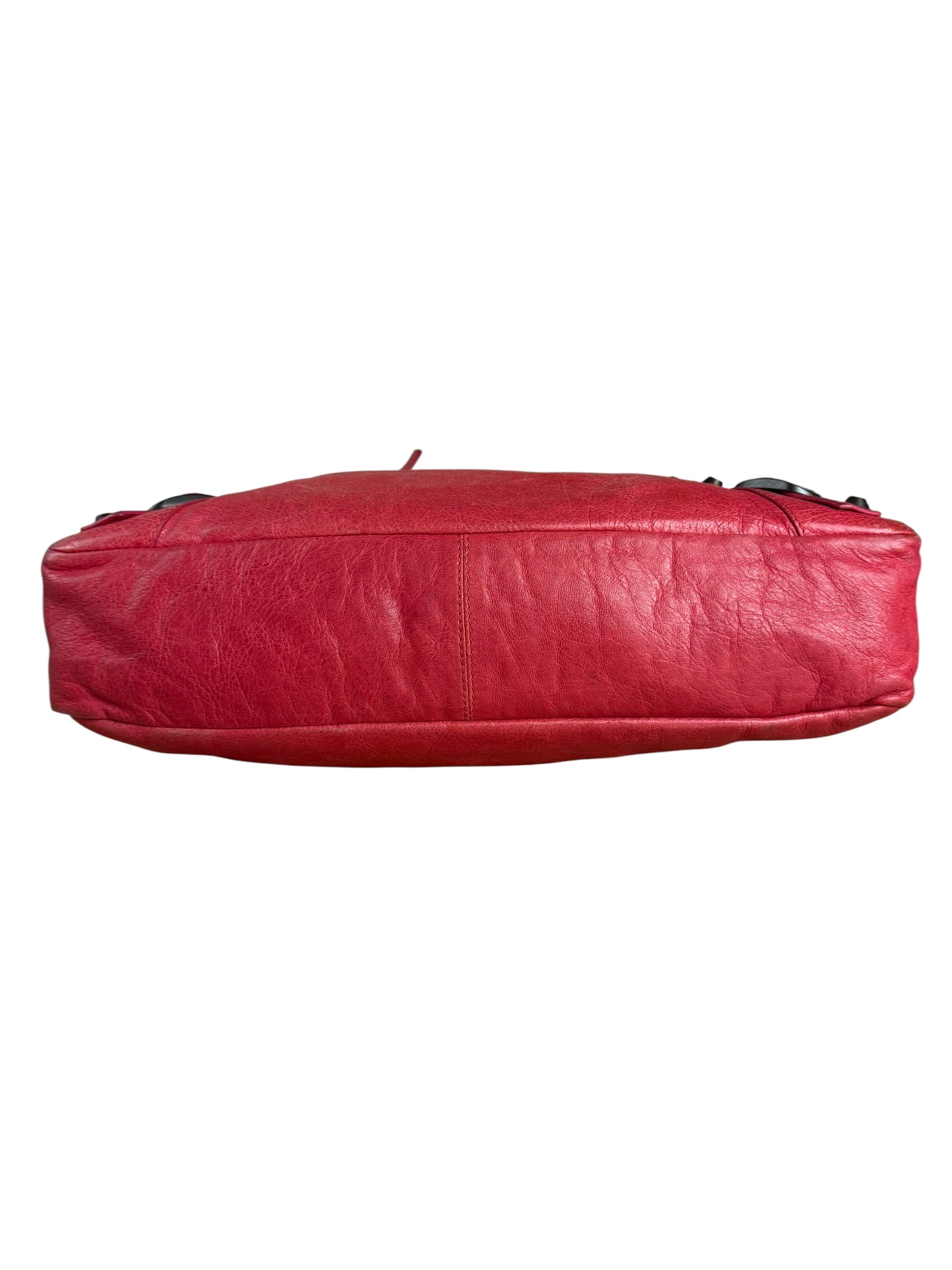 Balenciaga Red Le City Bag S