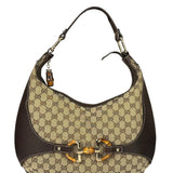 Gucci Brown GG Bamboo Amalfi Hobo Bag