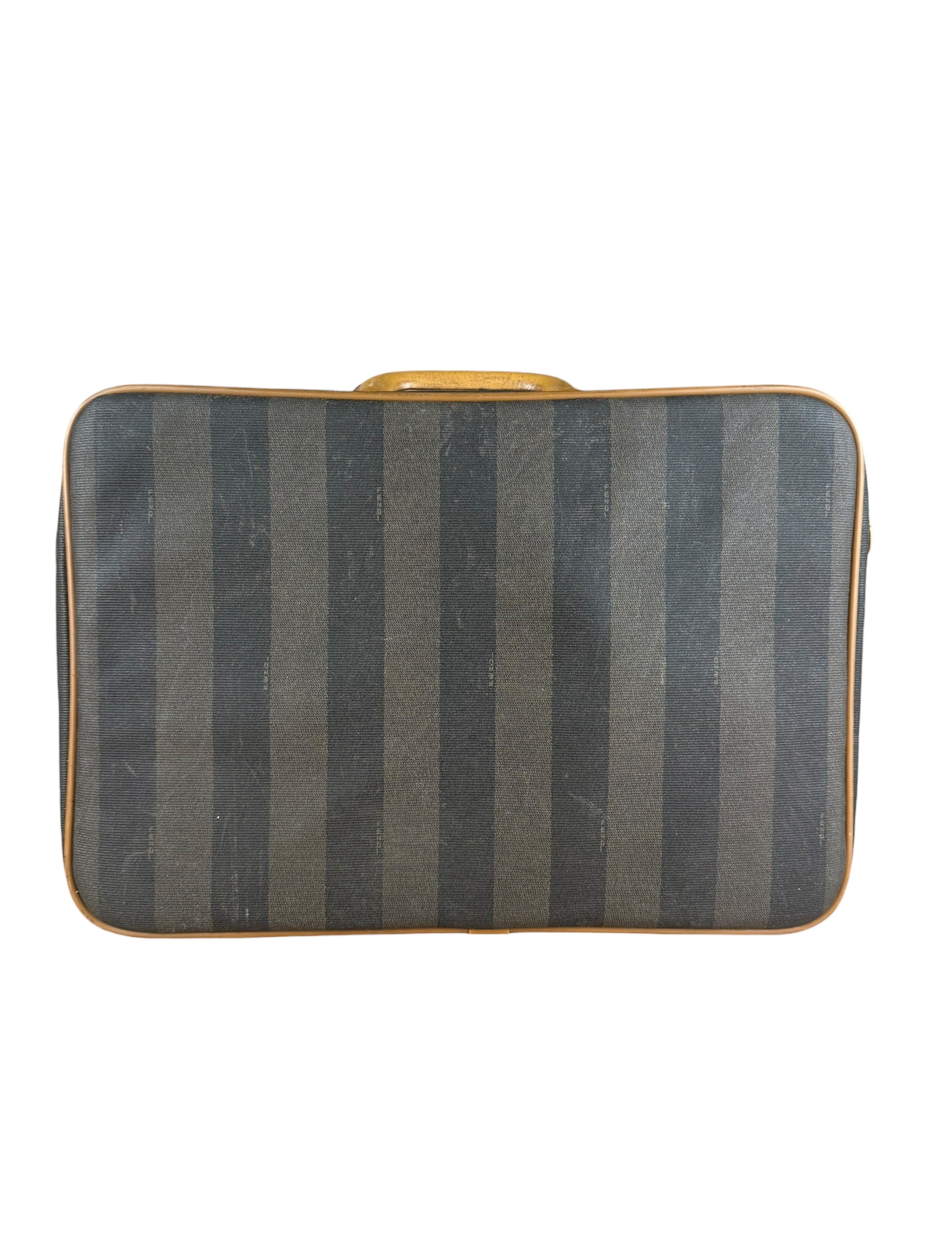 Fendi FF Vintage Striped Briefcase