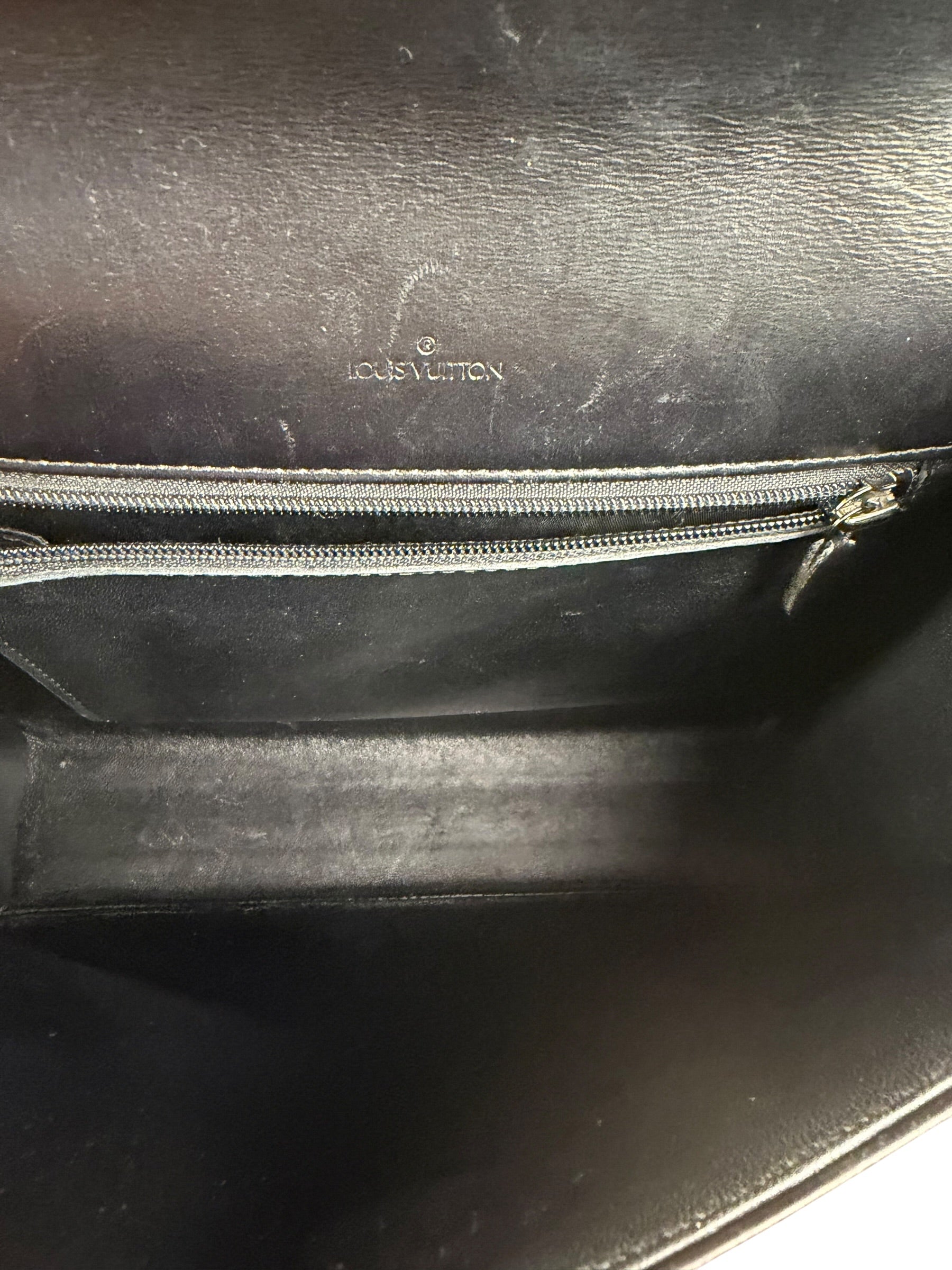 Louis Vuitton Black Epi Leather Opera Sparta Shoulder Bag