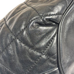 Chanel Black Quilted Lambskin Cloudy Bundle Hobo 2005
