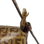 Fendi FF PVC Coated Sequin Buckle Baguette