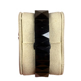 Fendi 4270L Black Pyramid Band Watch