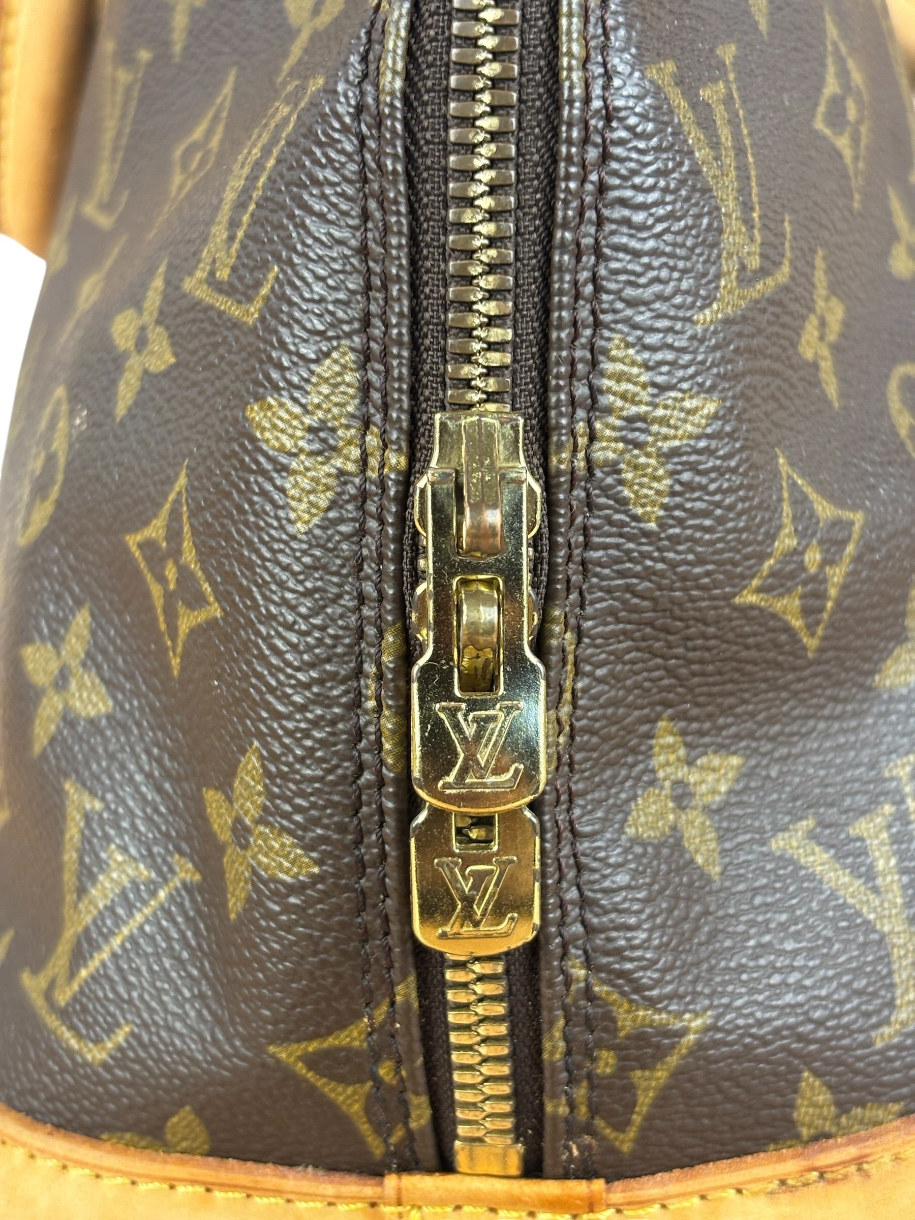 Louis Vuitton Canvas Coated Monogram Alma Hand Bag