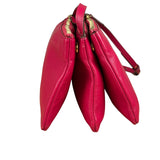 Celine Pink Leather Trio Crossbody Bag