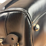 Louis Vuitton Black Epi Leather Montaigne Bowling Handbag
