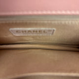 Chanel Pink Quilted Leather Pearl Chain Flap Bag 2019