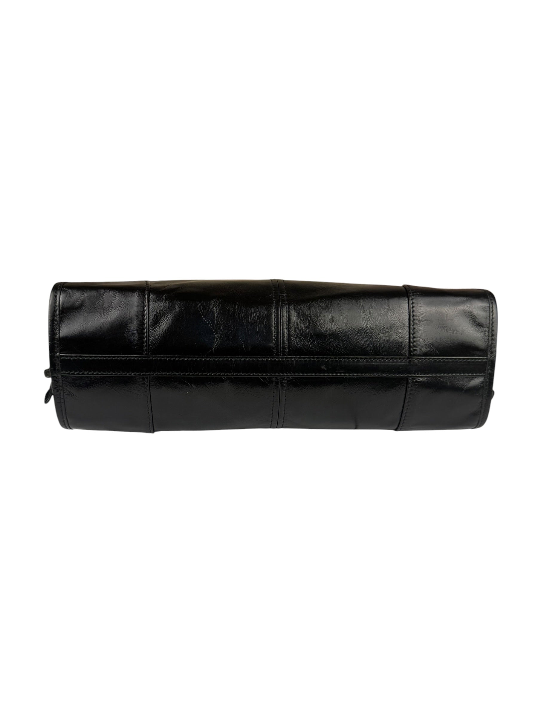 Prada Black Bonnie Calfskin Shoulder Bag
