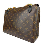 Louis Vuitton Black Leather/ Monogram Marignan 2Way Bag