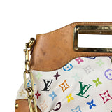 Louis Vuitton White Murakami Judy MM 2Way