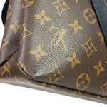 Louis Vuitton Black Leather/ Monogram Marignan 2Way Bag