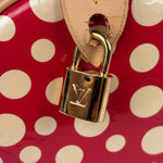 Louis Vuitton x Yayoi Kusama Red/Yellow Vernis Dot Infinity Papillon 30